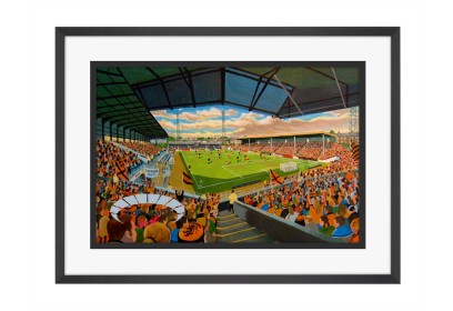 Tannadice Park Stadium 'Yesteryear' Fine Art Print - Dundee United FC Tannadice Park Stadium 'Yesteryear' Fine Art Print - Dundee United FC